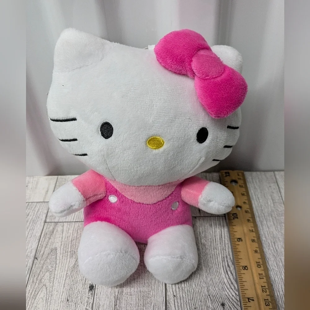 Hello Kitty Stuffed Animal - Pink and White